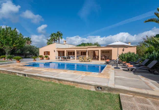 Casa vacacional con piscina privada en Pollensa, Mallorca