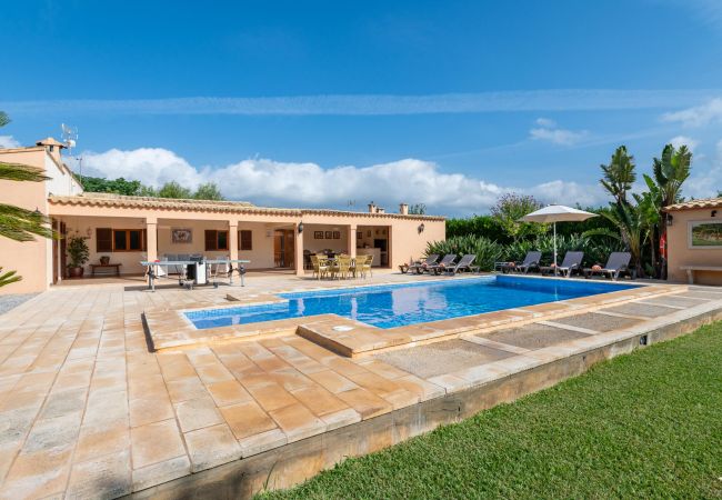 Casa vacacional con piscina privada en Pollensa, Mallorca