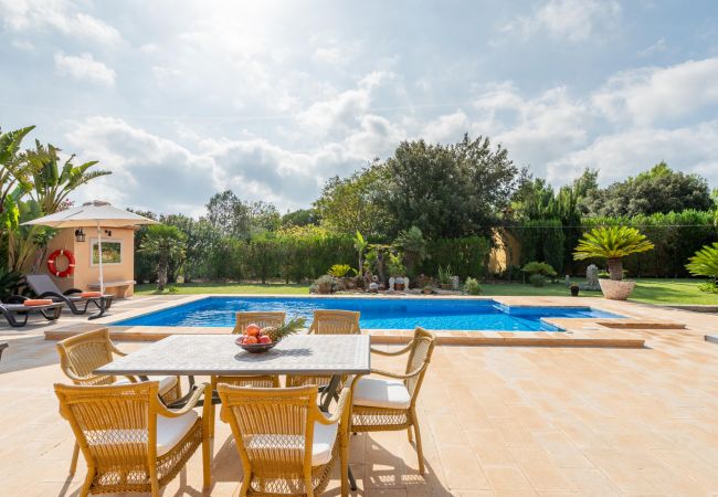 Casa vacacional con piscina privada en Pollensa, Mallorca