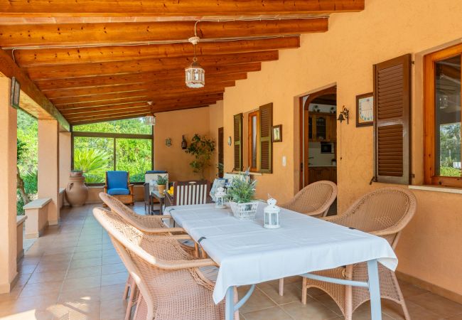 Ferienhaus mit privatem Pool in Pollensa, Mallorca